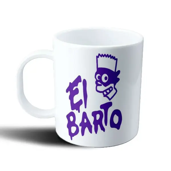 Taza de Plástico Los Simpson El Barto