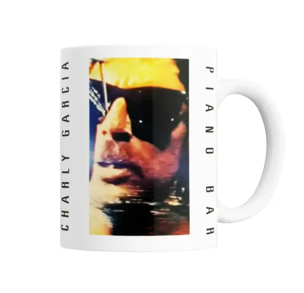 Taza de Cerámica Charly García Piano Bar