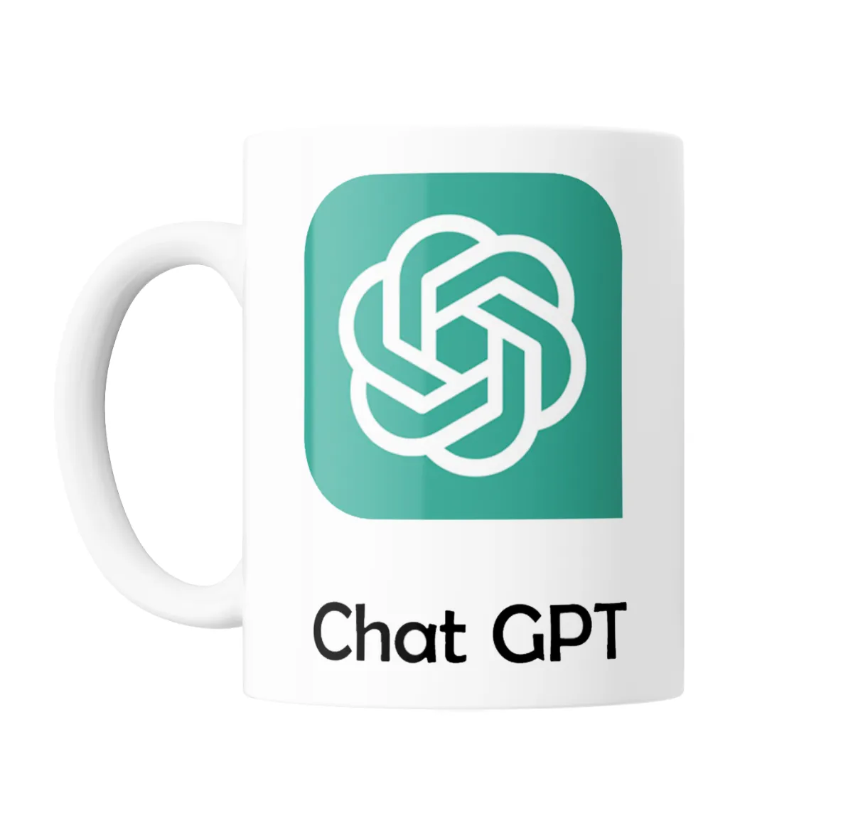 Taza de Cerámica Chat GPT Logo - vista 2