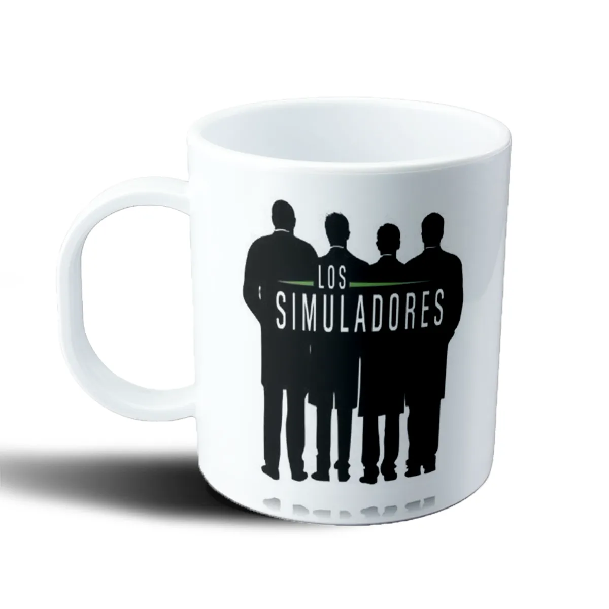 Taza de Plástico Los Simuladores Silueta - vista 2