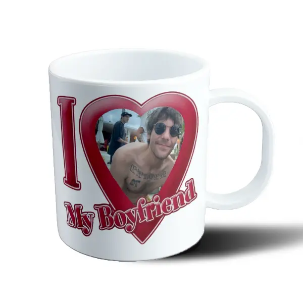 Taza de Plástico Louis Tomlinson I Love My Boyfriend