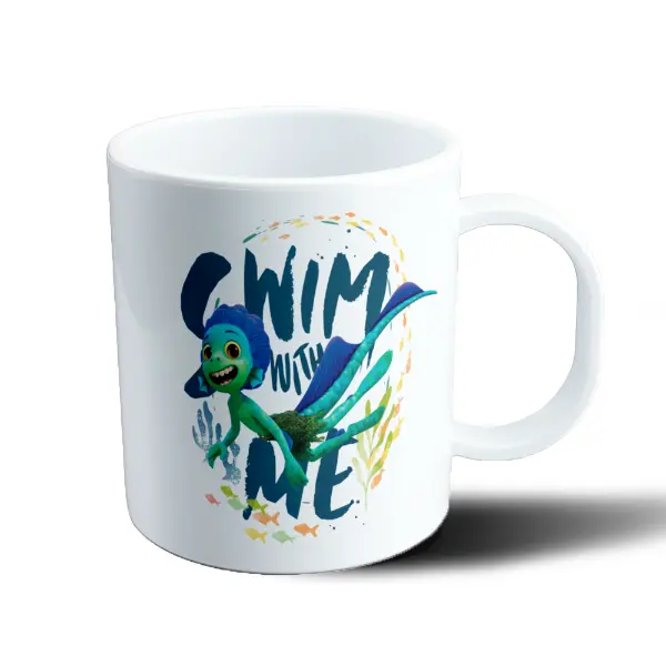Taza de Plástico Luca Swim With Me