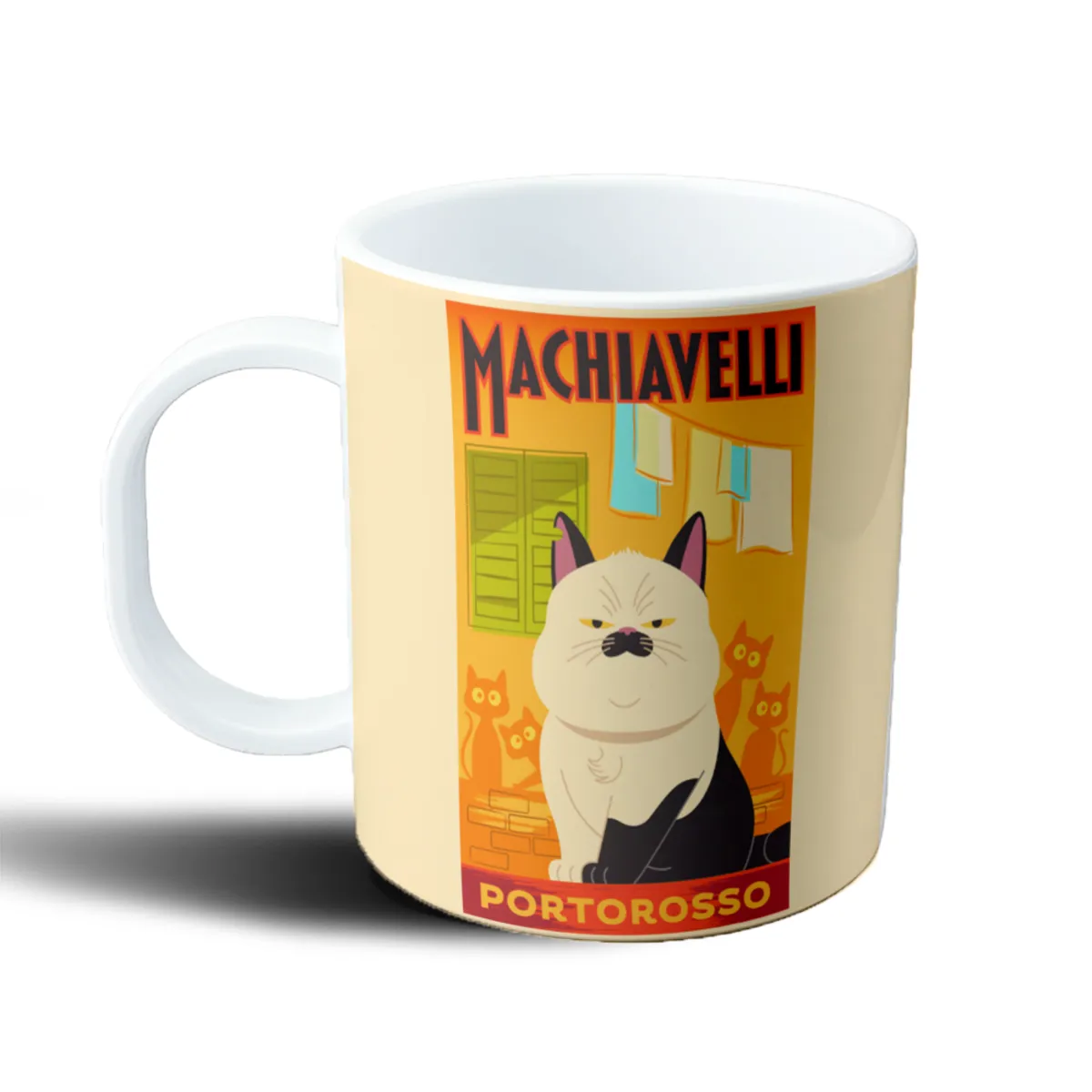 Taza de Plástico Luca Machiavelli Portorosso - vista 2