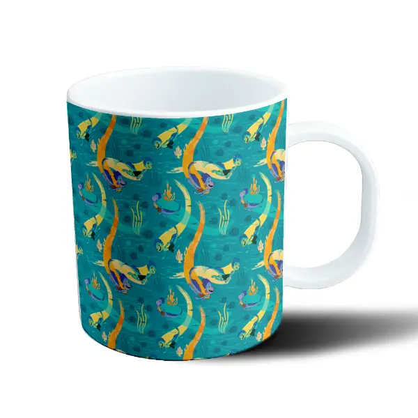 Taza de Plástico Luca Patrón Marino