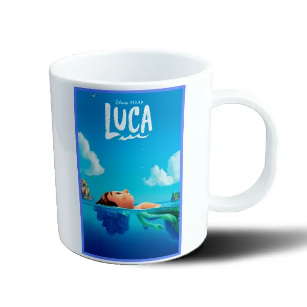 Taza de Plástico Luca Disney Pixar Póster