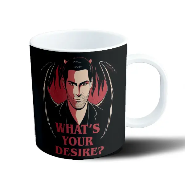 Taza de Plástico Lucifer What's Your Desire