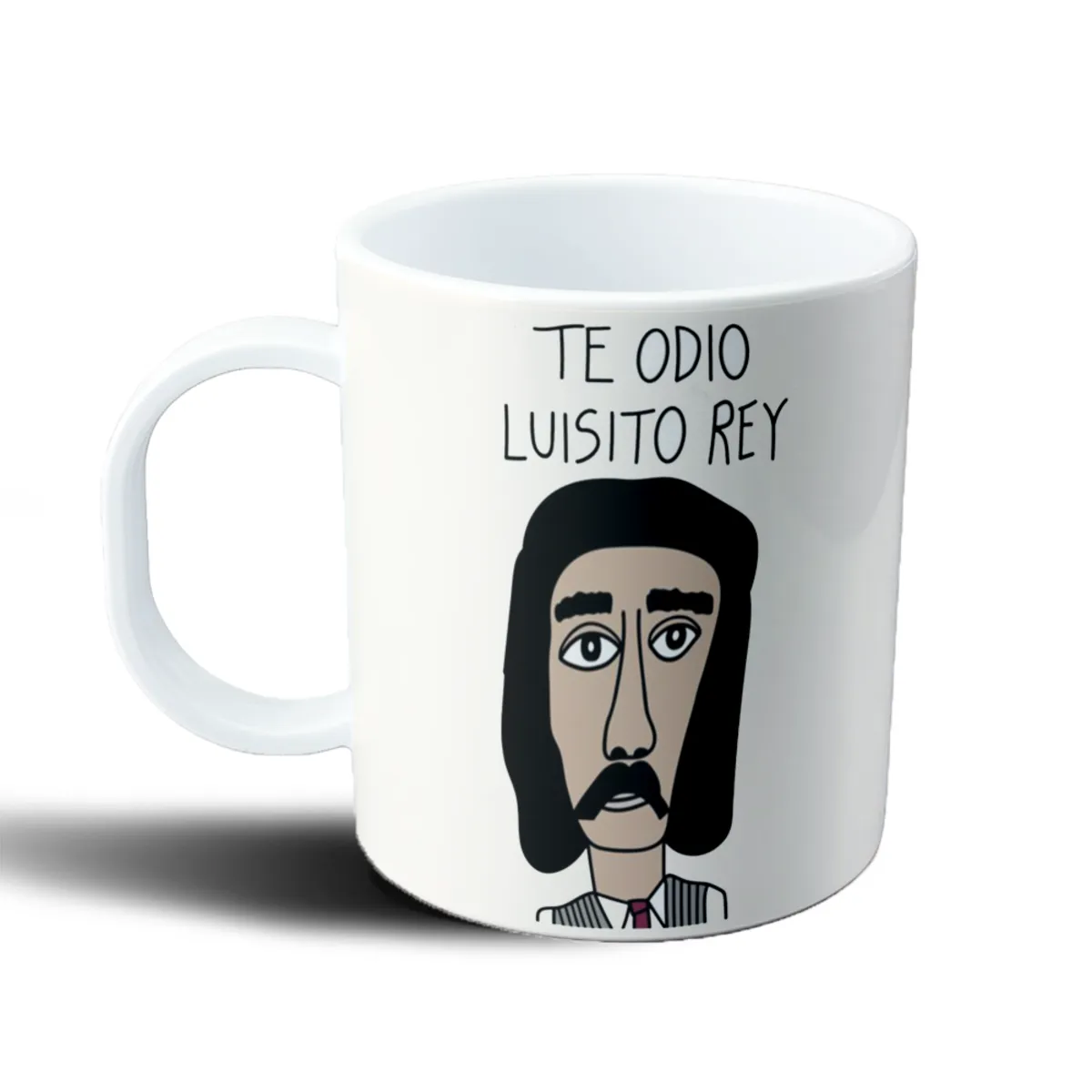 Taza de Plástico Luis Miguel Te Odio Luisito Rey - vista 2