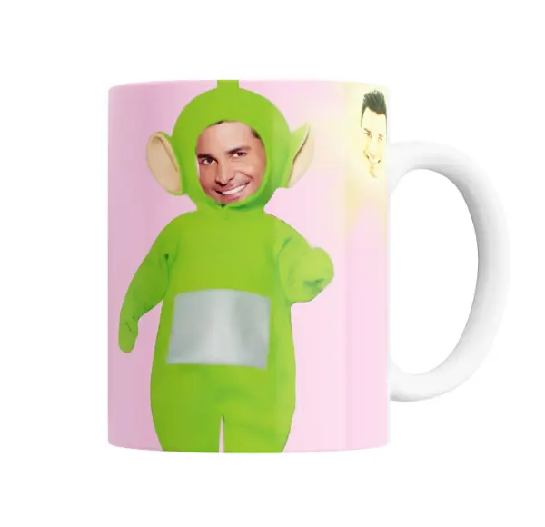 Taza de Cerámica Chayanne Teletubbie