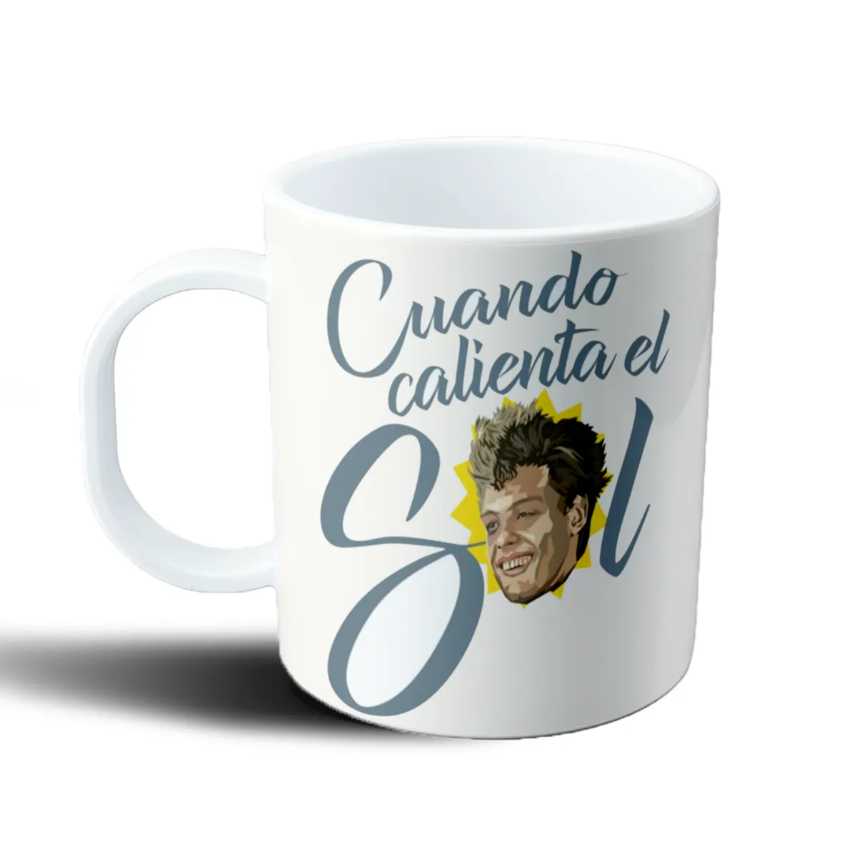 Taza de Plástico Luis Miguel Cuando Calienta el Sol - vista 2