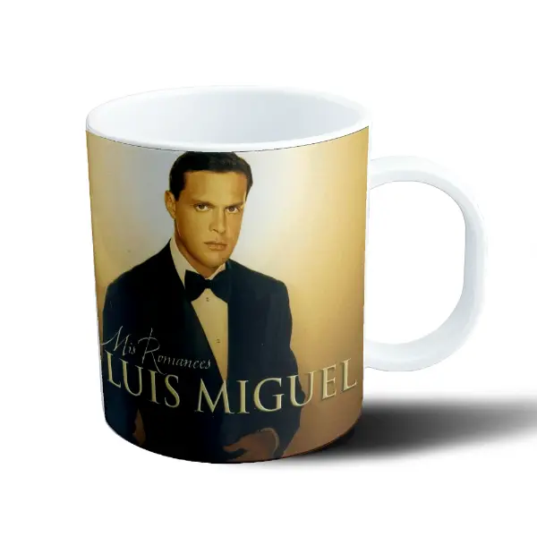 Taza de Plástico Luis Miguel Mis Romances