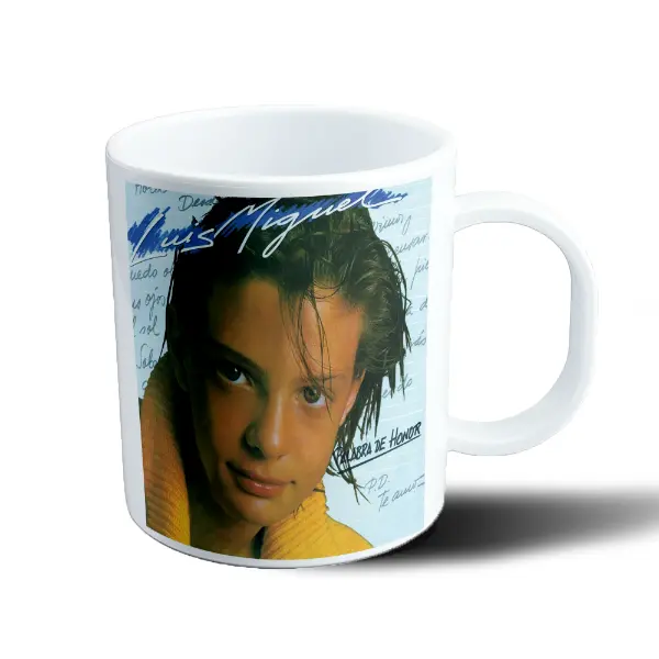 Taza de Plástico Luis Miguel Palabra de Honor