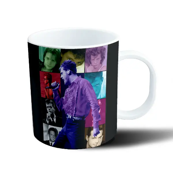 Taza de Plástico Luis Miguel Collage Multicolor