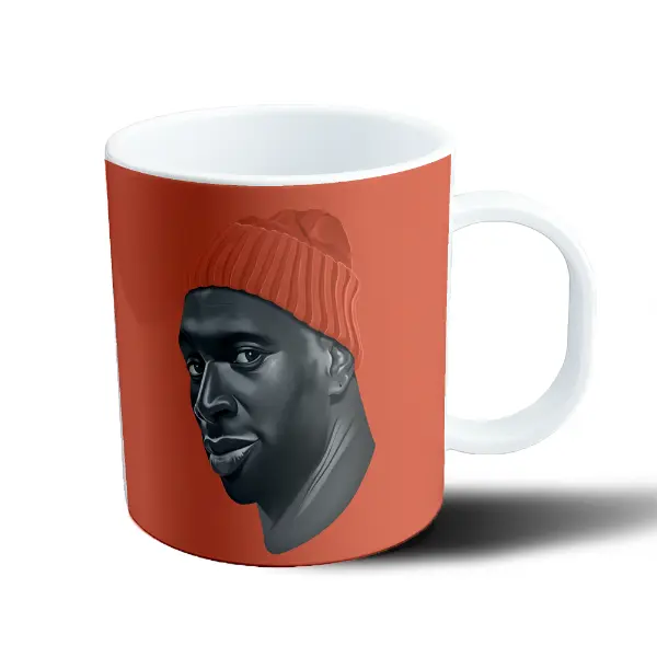 Taza de Plástico Lupin Retrato Gorro Naranja