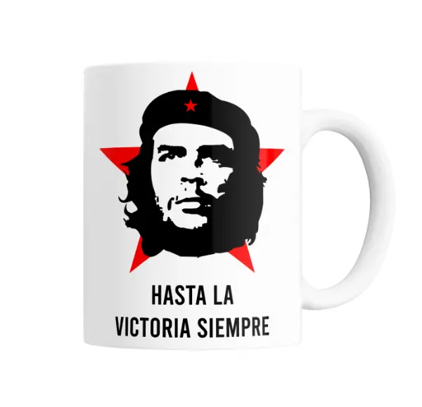 Taza de Cerámica Che Guevara Hasta la Victoria Siempre