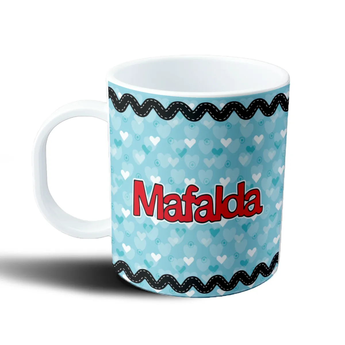 Taza de Plástico Mafalda Columpio - vista 2