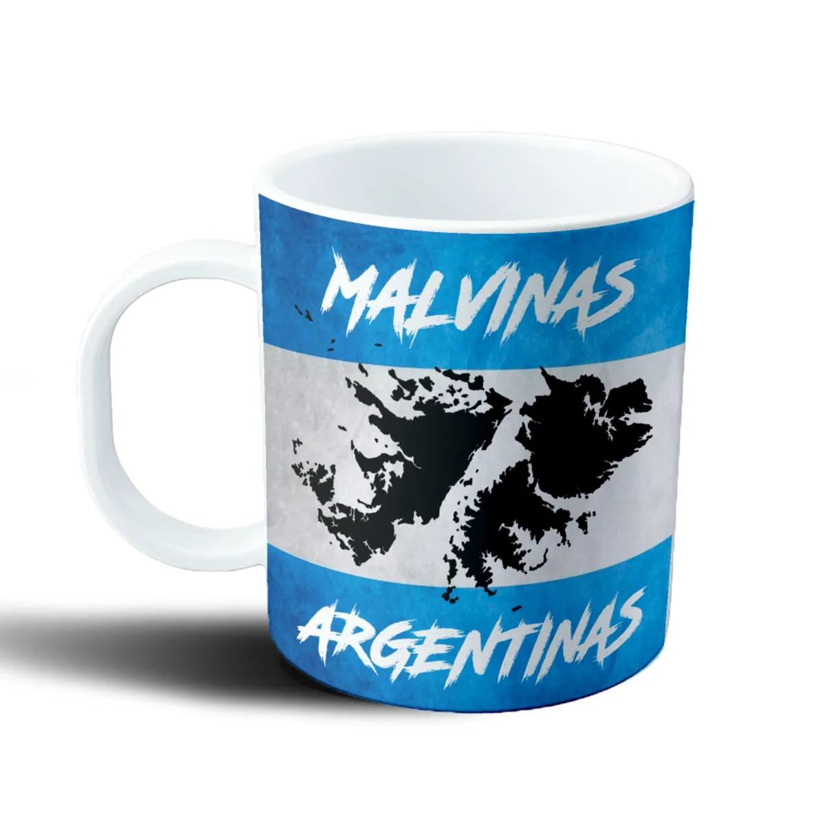 Taza de Plástico Malvinas Argentinas Bandera y Mapa - vista 2