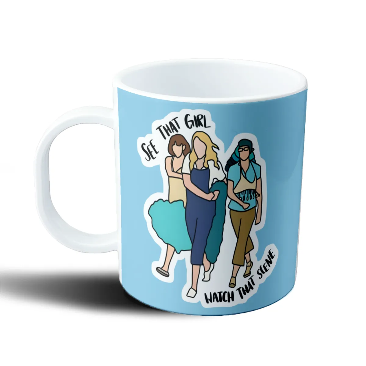 Taza de Plástico Mama Mia See That Girl Watch That Scene - vista 2