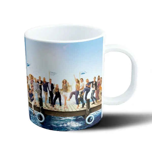 Taza de Plástico Mamma Mia Muelle Baile Grupo