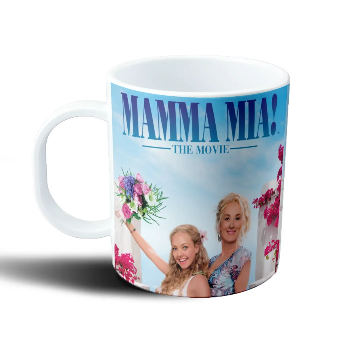 Taza de Plástico Mama Mia La Pelicula Ramo y Mar Egeo - vista 2