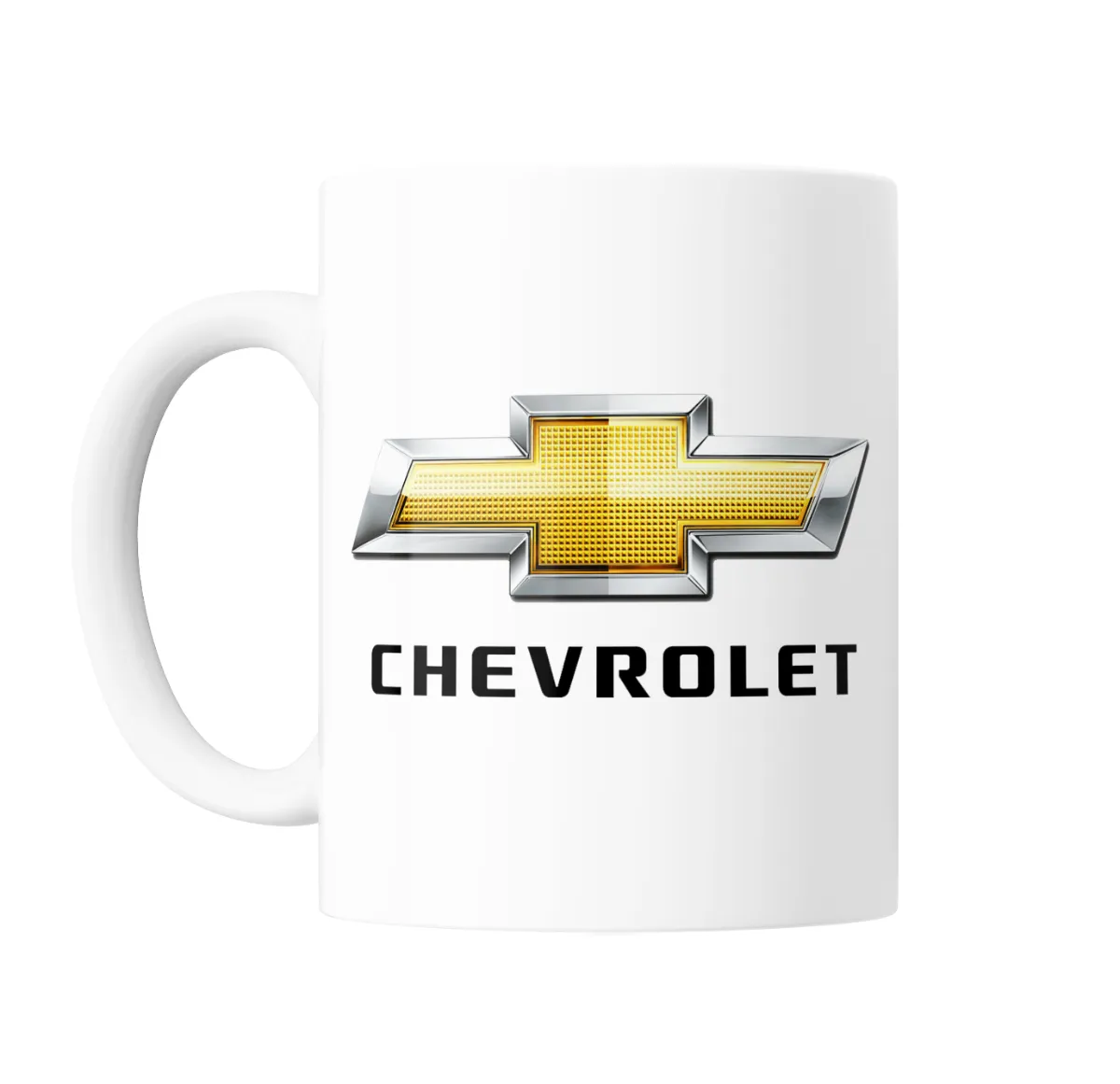 Taza de Cerámica Chevrolet Logo con Texto - vista 2