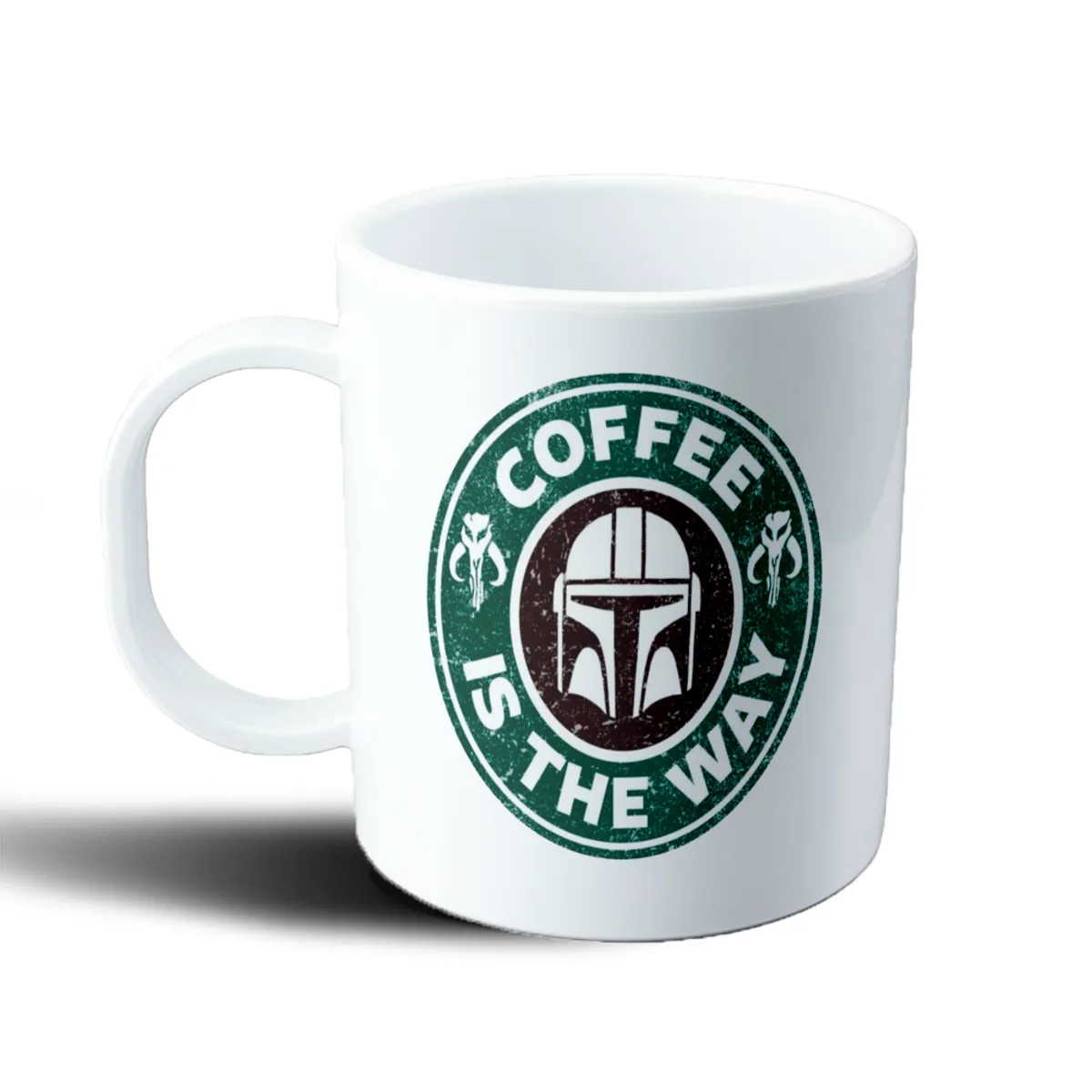 Taza de Plástico Star Wars The Mandalorian Coffee Is The Way - vista 2