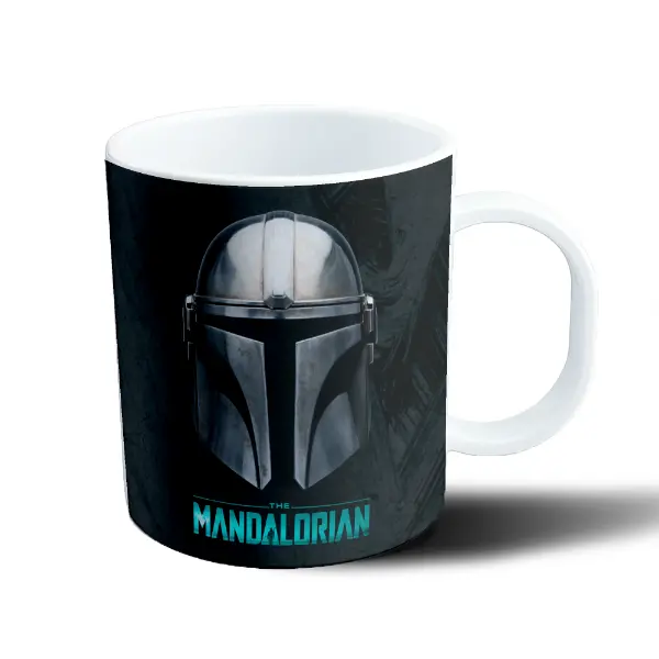 Taza de Plástico The Mandalorian Casco
