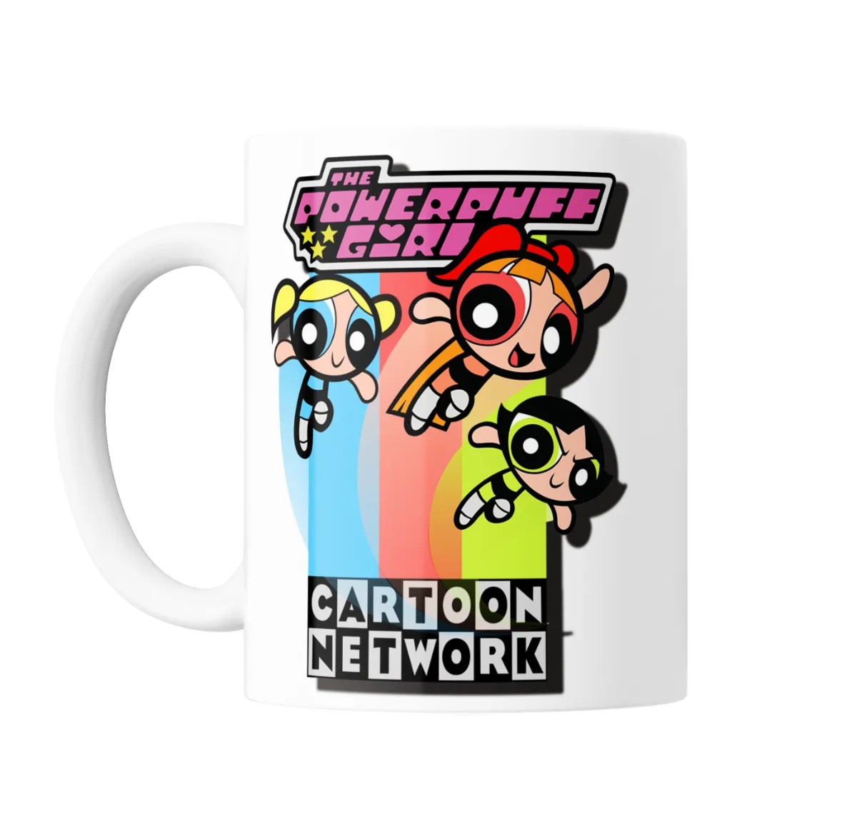 Taza de Cerámica Chicas Superpoderosas Burbujas Bellota Floritas - vista 2