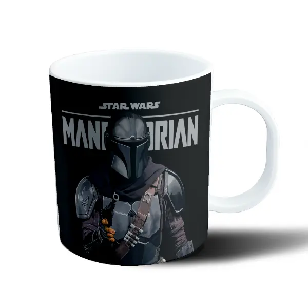 Taza de Plástico Star Wars The Mandalorian Din Djarin