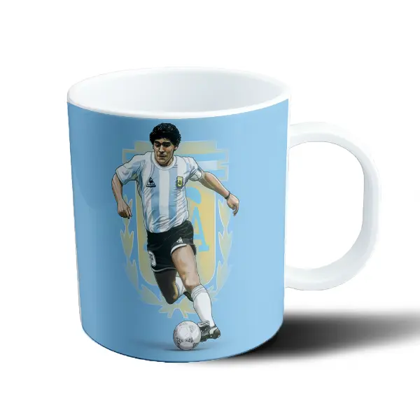 Taza de Plástico Diego Maradona Selección Argentina