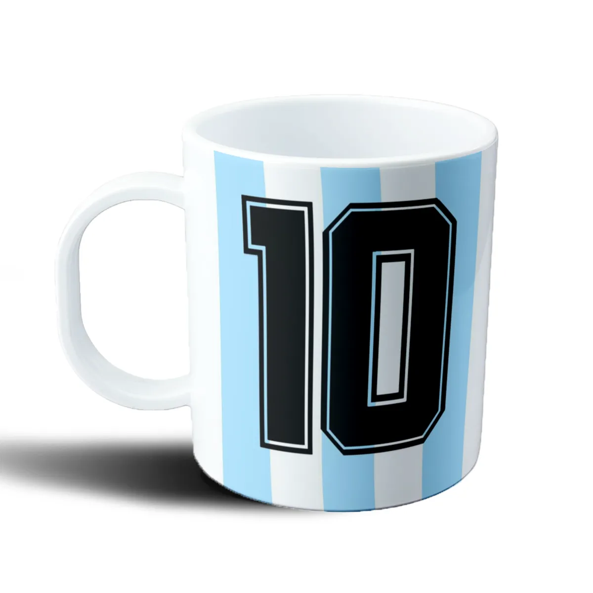 Taza de Plástico Maradona Camiseta Argentina 10 - vista 2
