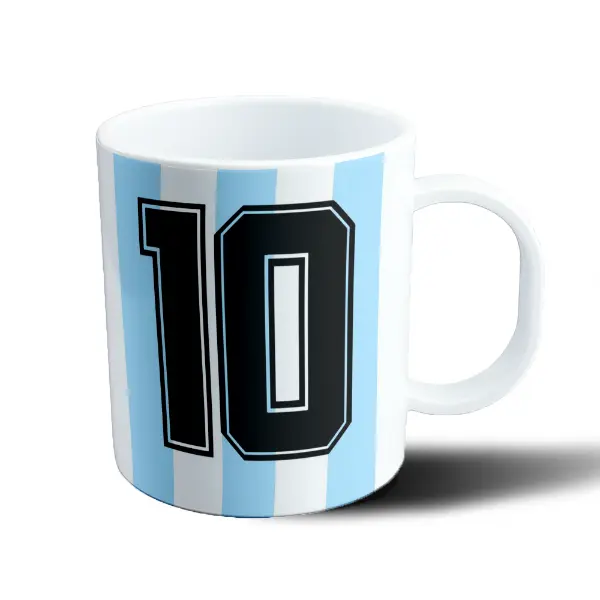 Taza de Plástico Maradona Camiseta Argentina 10