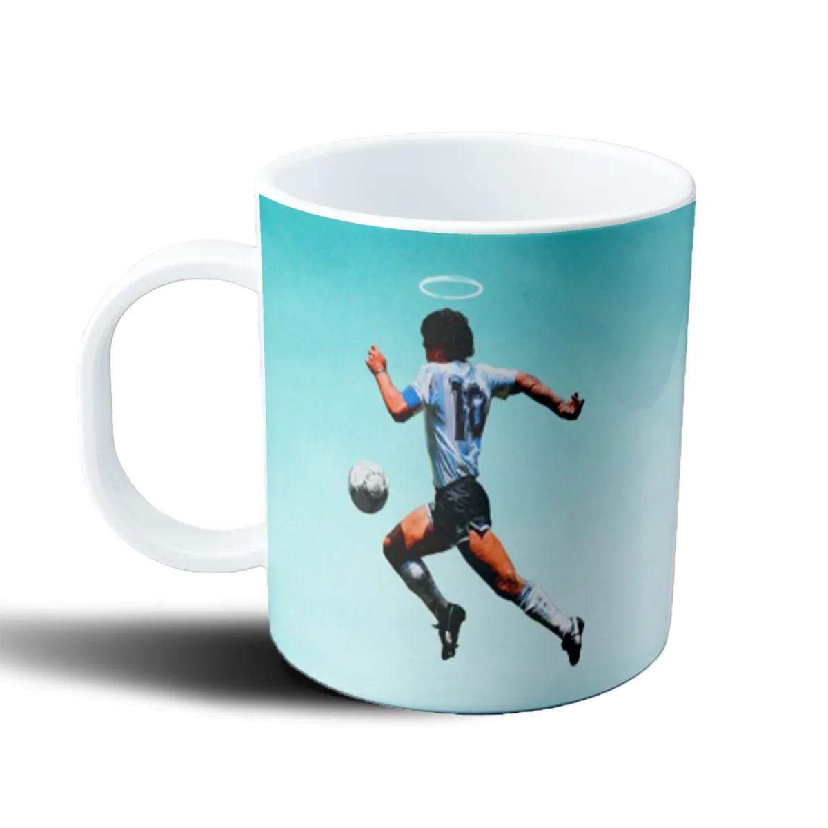 Taza de Plástico Maradona Gol con Halo - vista 2
