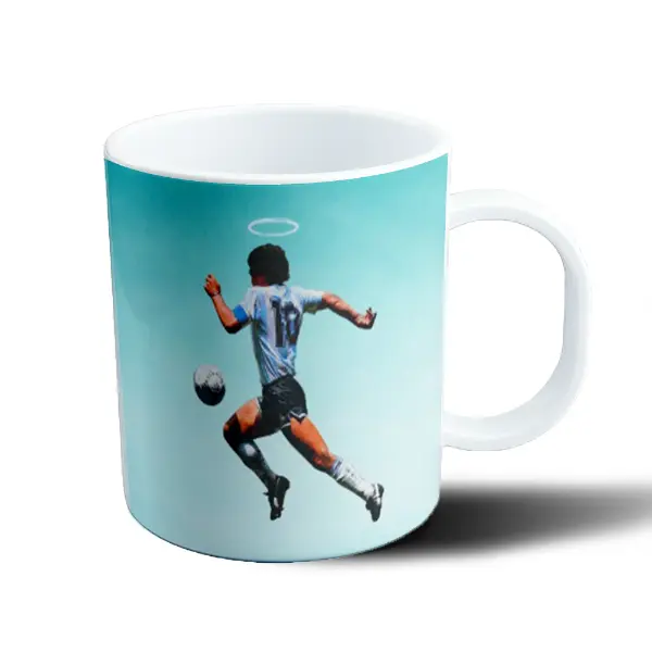 Taza de Plástico Maradona Gol con Halo