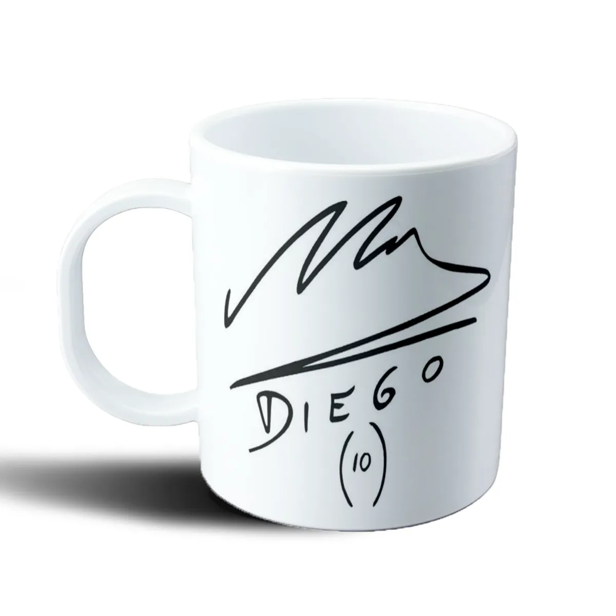 Taza de Plástico Diego Maradona Firma (10) - vista 2