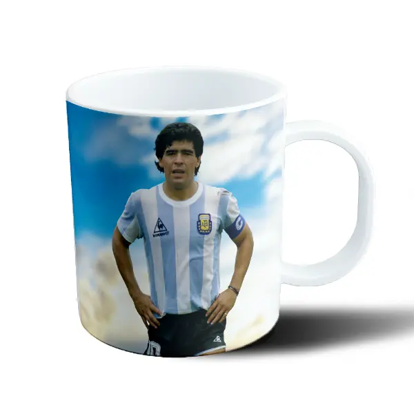 Taza de Plástico Maradona Selección Argentina Capitán