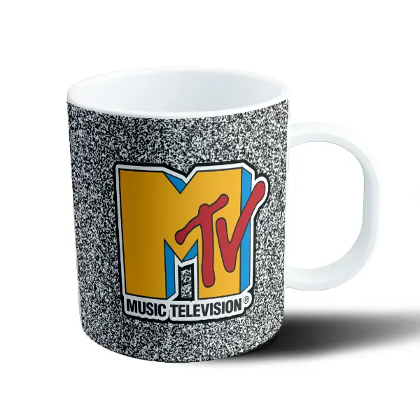 Taza de Plástico MTV Music Television Logo