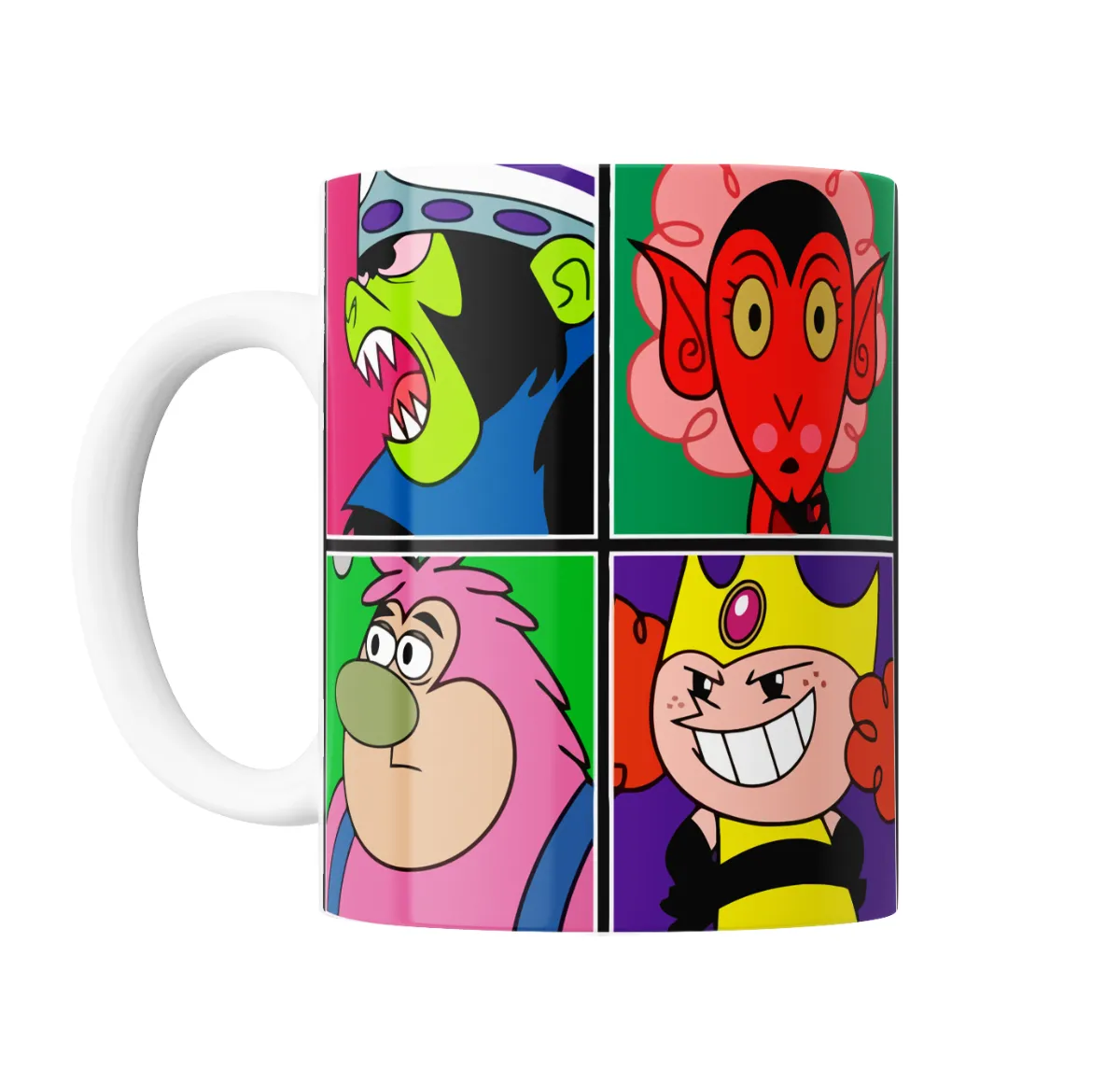 Taza de Cerámica Chicas Superpoderosas Villanos - vista 2