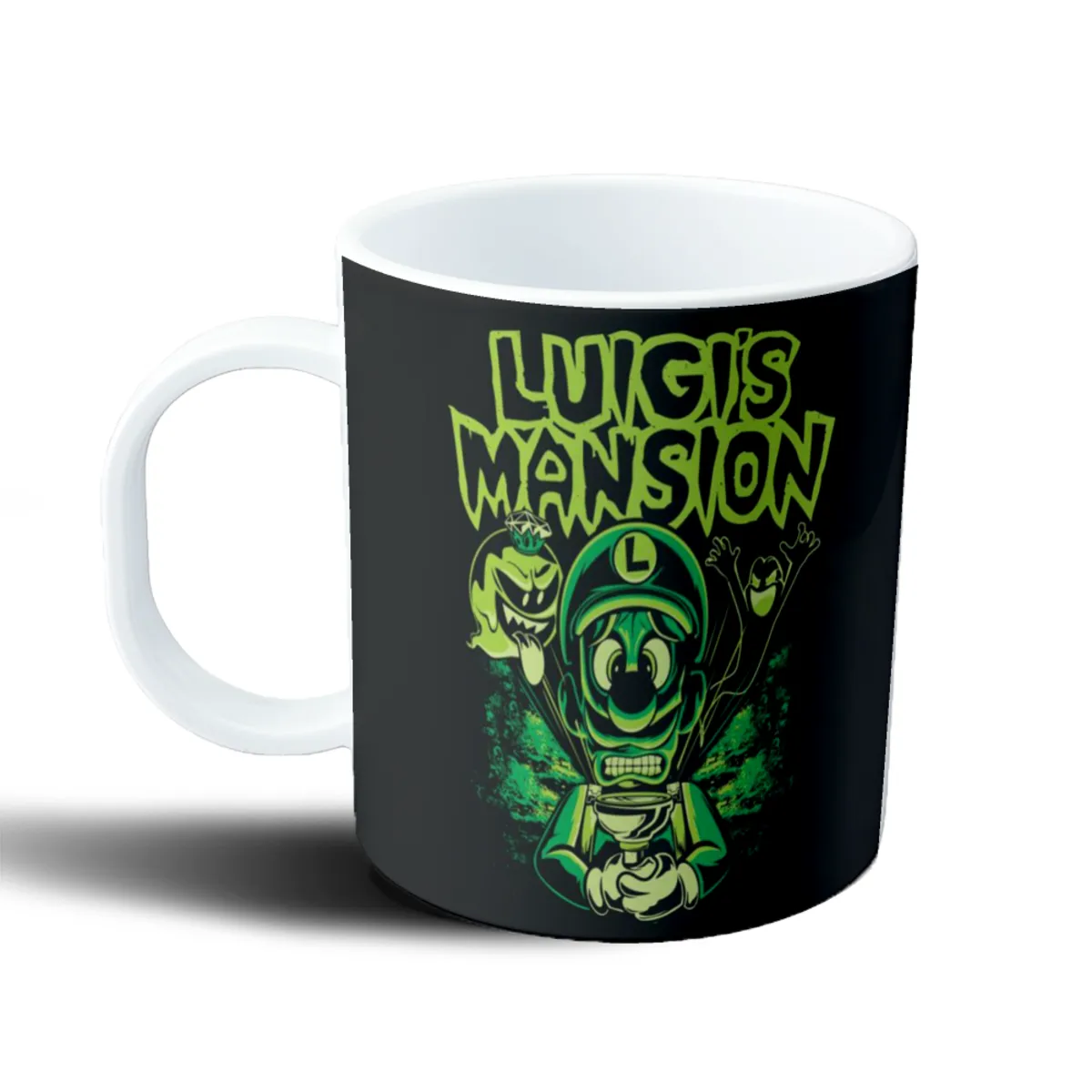 Taza de Plástico Mario Bros Luigi's Mansion - vista 2