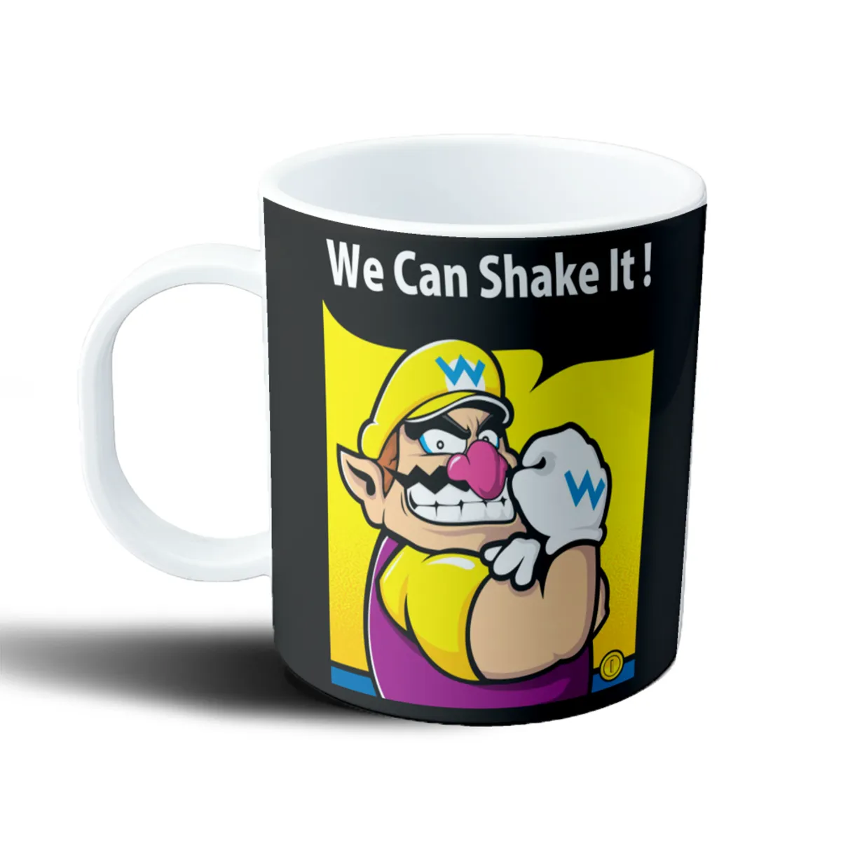 Taza de Plástico Mario Bros Wario We Can Shake It - vista 2