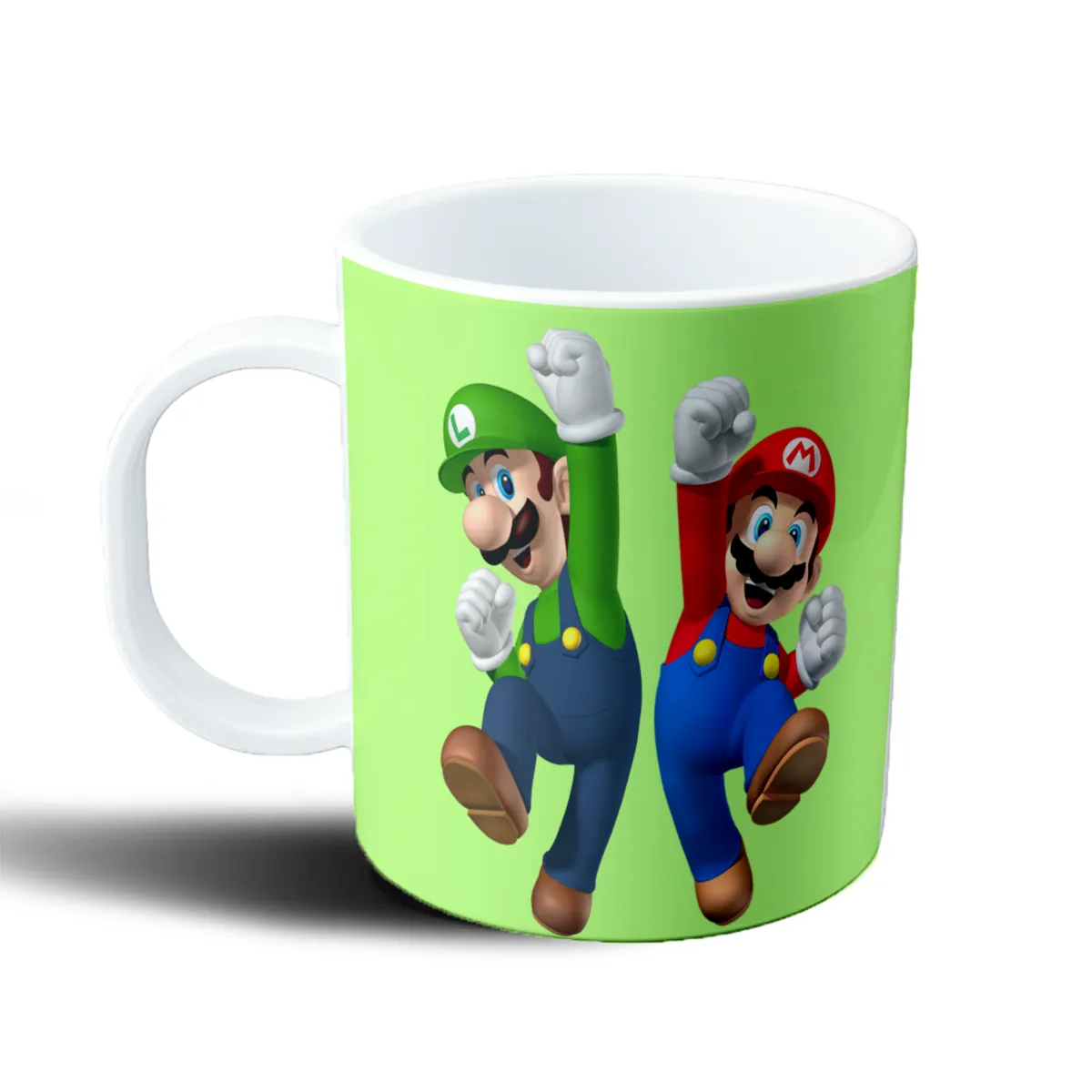 Taza de Plástico Super Mario Bros Mario y Luigi - vista 2