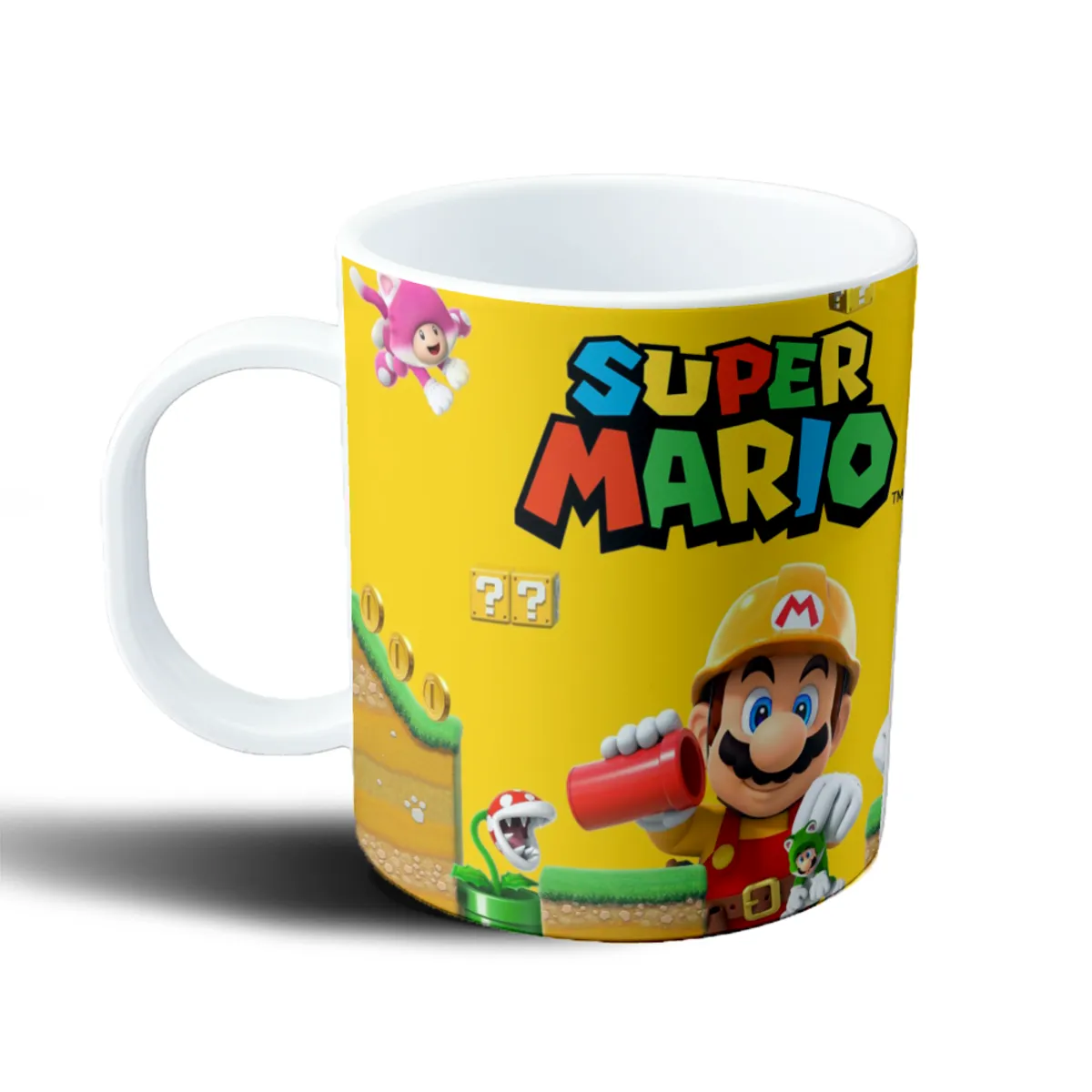 Taza de Plástico Super Mario Maker - vista 2