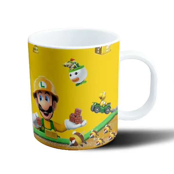 Taza de Plástico Super Mario Maker