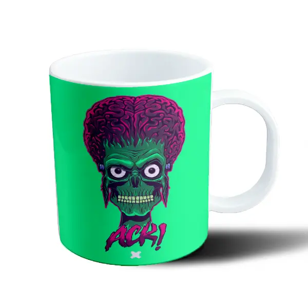 Taza de Plástico Mars Attacks Marciano ACK!