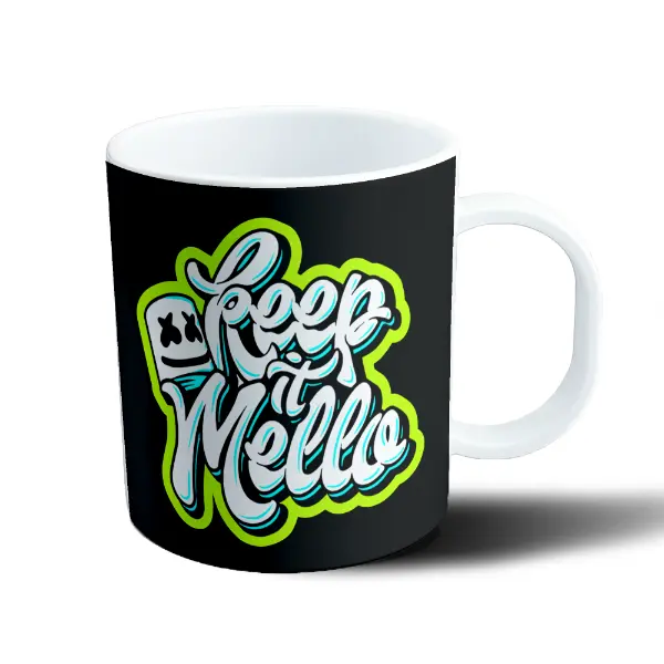 Taza de Plástico Marshmello Look At Mello