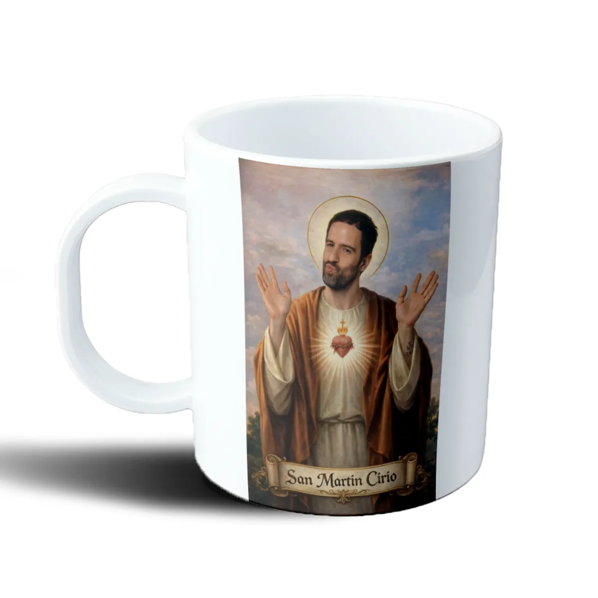 Taza de Plástico Martin Cirio San Martín Cirío Sagrado Corazón - vista 2
