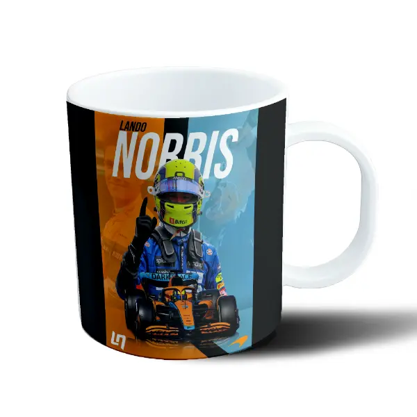 Taza de Plástico McLaren Lando Norris Fórmula 1