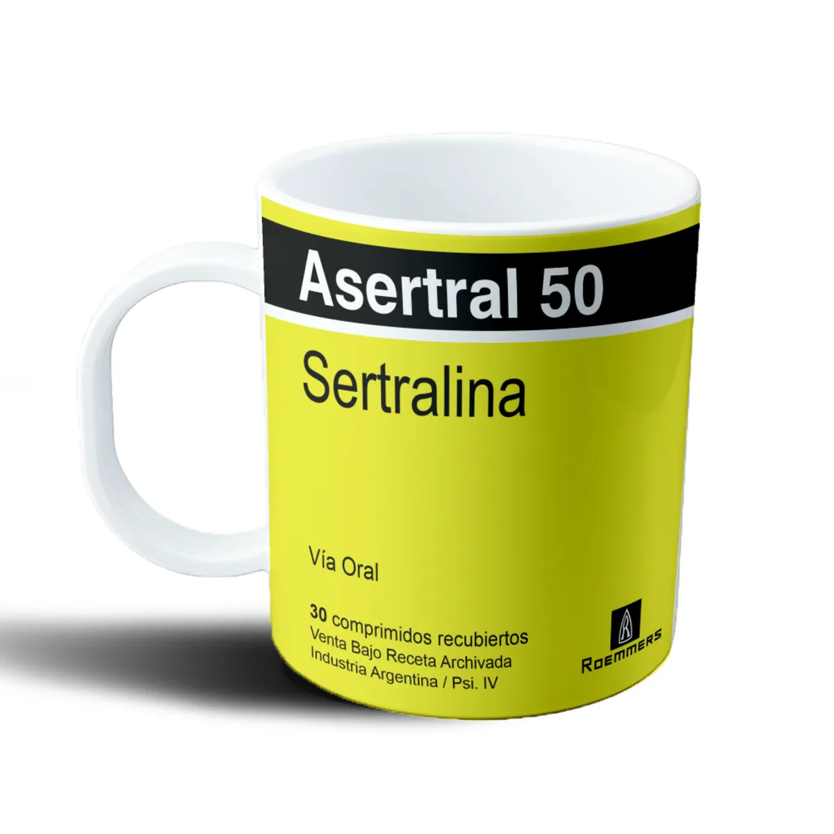 Taza de Plástico Asertral 50 Sertralina - vista 2
