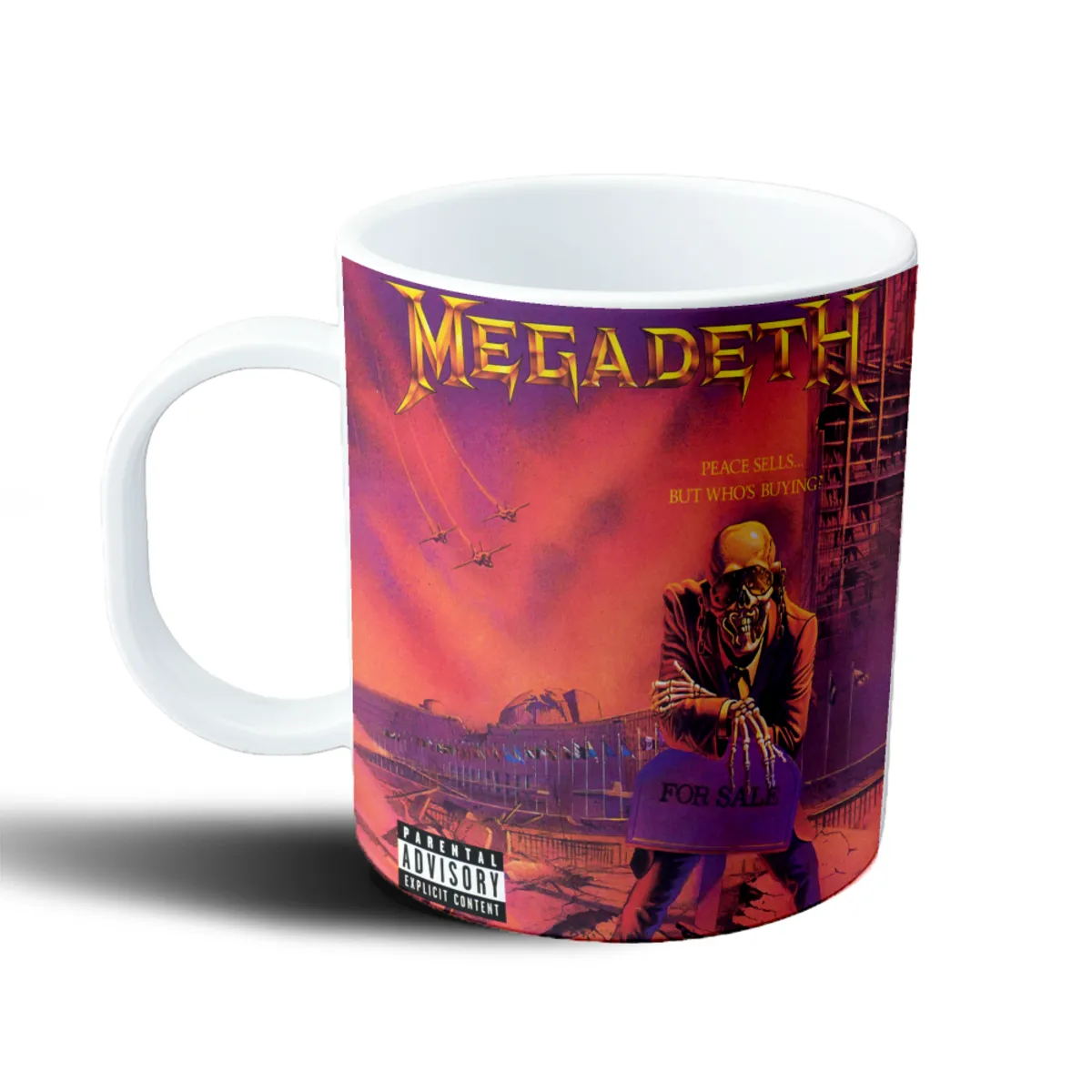 Taza de Plástico Megadeth Peace Sells But Who's Buying - vista 2