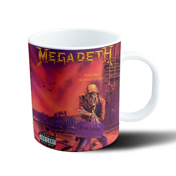 Taza de Plástico Megadeth Peace Sells But Who's Buying