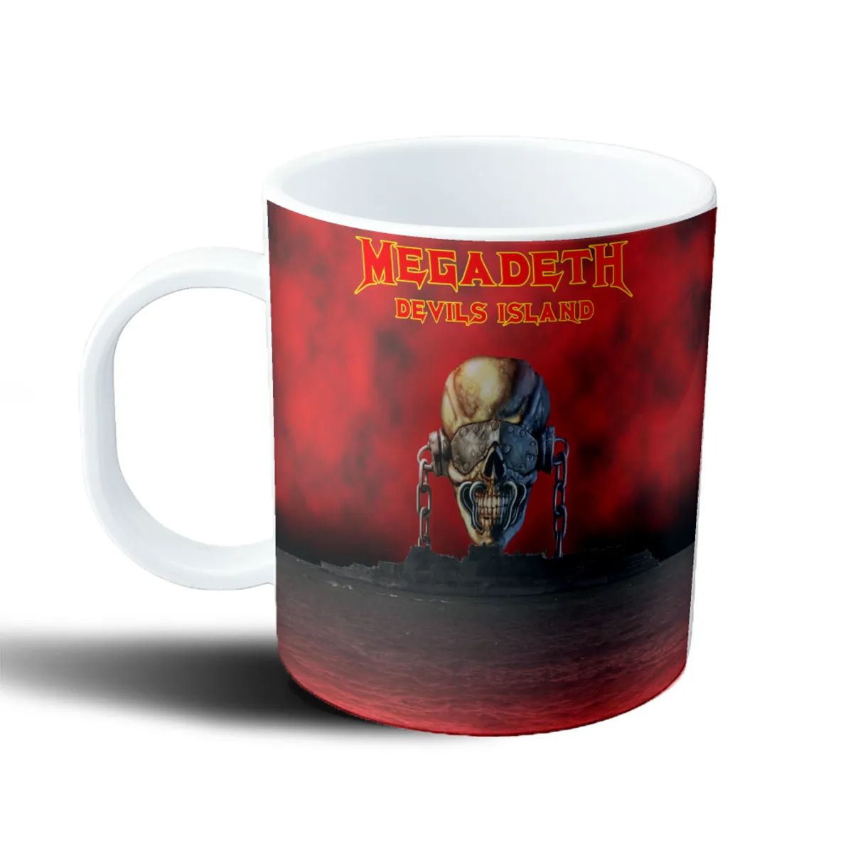 Taza de Plástico Megadeth Devils Island - vista 2